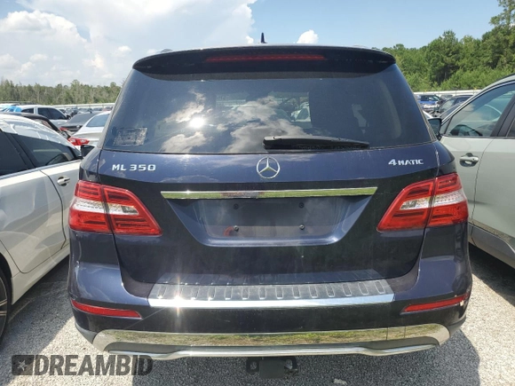 2012 Mercedes-Benz M 350 with VIN 4JGDA5HBXCA053168, listed as a Copart auction lot 57846505 with 93,793 mi miles and Salvage title. Bid and sale history available at DreamBid. Image 6.