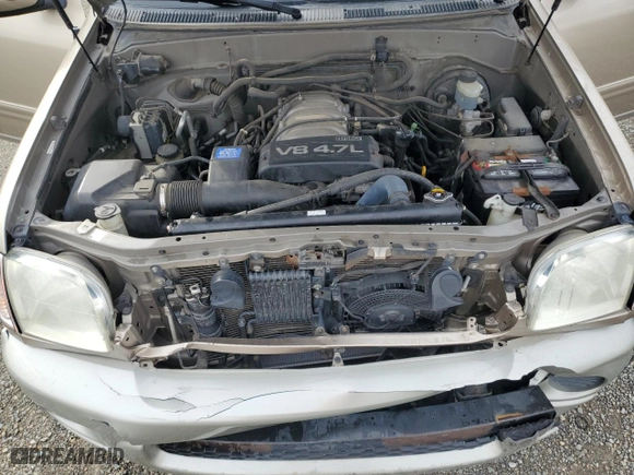2002 Toyota Sequoia SR5 with VIN 5TDBT44A12S075784, listed as a Copart auction lot 45478625 with 259,258 mi miles and Salvage Title. Bid and sale history available at carsss.com. Image 14.