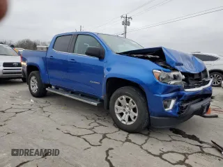 2018 Chevrolet Colorado 2WD LT with VIN 1GCGSCEA9J1225573, listed as a Copart auction lot 87828115 with 143,527 mi miles and Salvage Title. Bid and sale history available at DreamBid. Image 4.