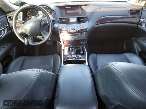 2012 Infiniti M37 with VIN JN1BY1AP5CM330042, listed as a Copart auction lot 79063354 with 63,148 mi miles and Salvage Title. Bid and sale history available at carsss.com. Image 8.