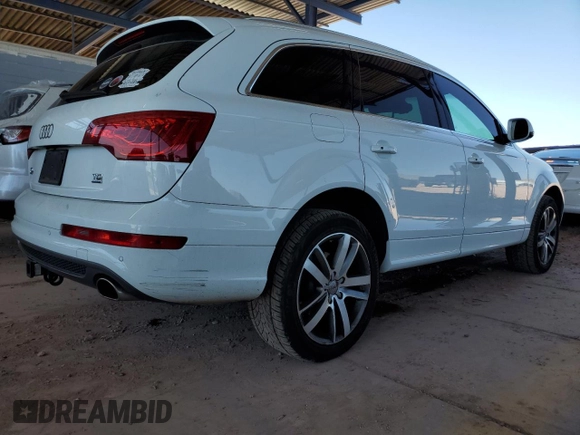 2015 Audi Q7 3.0L TDI Prestige with VIN WA1WMBFE6FD012209, listed as a Copart auction lot 52186665 with 146,405 mi miles and Clean Title. Bid and sale history available at carsss.com. Image 3.