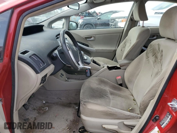 2010 Toyota Prius II with VIN JTDKN3DU8A5132226, listed as a Copart auction lot 86892974 with 197,035 mi miles and Non Repairable. Bid and sale history available at carsss.com. Image 7.