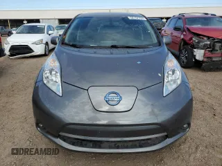 2016 Nissan LEAF S with VIN 1N4BZ0CP4GC312912, listed as a Copart auction lot 52152793 with 86,383 mi miles. Bid and sale history available at carsss.com. Image 5.