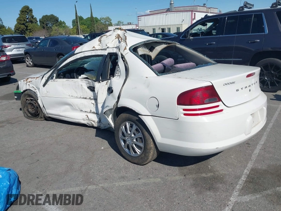 2004 Dodge Stratus z VIN 1B3EL36JX4N379033, wystawiony jako IAAI lot #41946510 z przebiegiem Nie podano mil oraz . Historia ofert i sprzedaży dostępna na DreamBid. Obrazek 3.