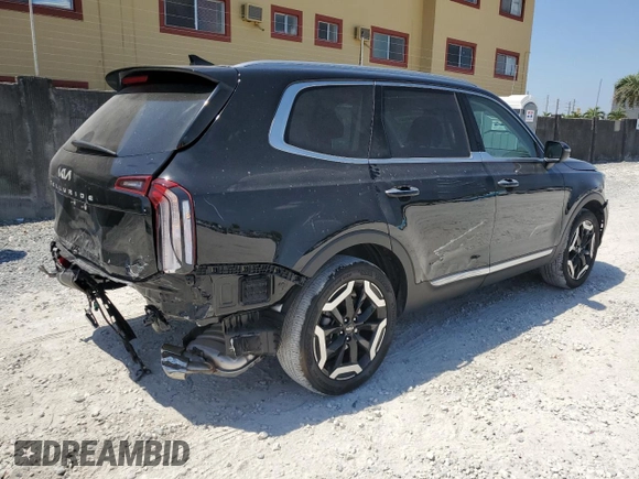 2024 Kia Telluride S с VIN 5XYP64GC6RG491864, выставлен на аукционе Copart как лот 54884935 с пробегом 13 195 миль миль и Списание • Salvage title. История ставок и продаж доступна на DreamBid. Изображение 3.