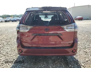 2020 Toyota Sienna SE with VIN 5TDXZ3DC4LS030663, listed as a Copart auction lot 60213385 with 51,633 mi miles and Salvage title. Bid and sale history available at DreamBid. Image 6.