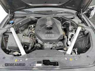 2021 Genesis G70 2.0T with VIN KMTG44LA7MU066768, listed as a Copart auction lot 79995804 with 19,460 mi miles and Non Repairable. Bid and sale history available at carsss.com. Image 12.