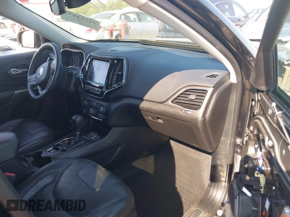 2019 Jeep Cherokee Limited z VIN 1C4PJLDB9KD266654, wystawiony jako IAAI lot #42201832 z przebiegiem 91 326 mil mil oraz . Historia ofert i sprzedaży dostępna na DreamBid. Obrazek 5.