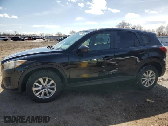 2014 Mazda CX-5 Sport with VIN JM3KE4BE8E0326489, listed as a Copart auction lot 50026795 with 281,097 mi miles and Salvage Title. Bid and sale history available at carsss.com. Image 1.