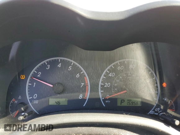 2013 Toyota Corolla L with VIN 5YFBU4EE3DP134652, listed as a Copart auction lot 45705775 with 159,563 mi miles and Salvage Title. Bid and sale history available at DreamBid. Image 9.