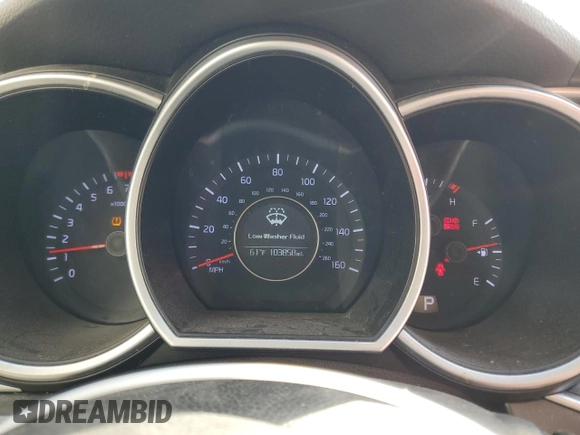 2015 Kia Optima LX with VIN KNAGM4A78F5650676, listed as a Copart auction lot 44618535 with 103,858 mi miles and Salvage Title. Bid and sale history available at carsss.com. Image 9.