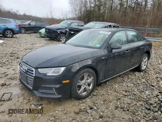 2018 Audi A4 with VIN WAUNNAF43JA119211, listed as a Copart auction lot 48154764 with 67,623 mi miles and . Bid and sale history available at DreamBid. Image 1.