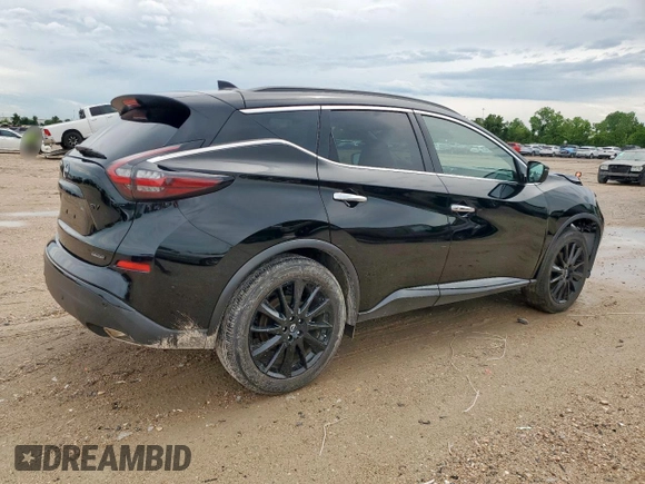 2023 Nissan Murano SV z VIN 5N1AZ2BJ8PC109791, wystawiony jako Copart lot #60996065 z przebiegiem 20 359 mil mil oraz Szkoda całkowita • Salvage title. Historia ofert i sprzedaży dostępna na DreamBid. Obrazek 3.