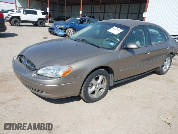 2002 Ford Taurus SES Standard with VIN 1FAFP55U52A156214, listed as a IAAI auction lot 41803668 with 31,693 mi miles. Bid and sale history available at carsss.com. Image 17.