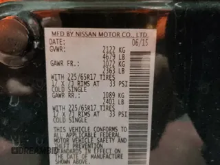 2015 Nissan Rogue SL with VIN 5N1AT2MV3FC896567, listed as a Copart auction lot 50339495 with Not provided miles and Salvage title. Bid and sale history available at DreamBid. Image 13.