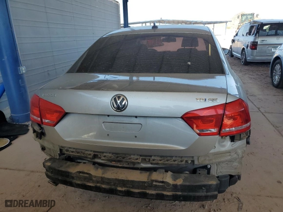 2012 Volkswagen Passat TDI SEL Premium with VIN 1VWCN7A31CC087469, listed as a Copart auction lot 47327285 with 125,993 mi miles and Salvage Title. Bid and sale history available at carsss.com. Image 6.