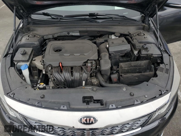 2019 Kia Optima LX with VIN 5XXGT4L38KG327847, listed as a Copart auction lot 55246455 with 88,649 mi miles and Salvage Title. Bid and sale history available at carsss.com. Image 11.