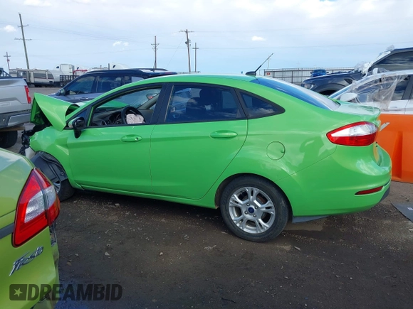 2014 Ford Fiesta SE with VIN 3FADP4BJ2EM203010, listed as a IAAI auction lot 40763881 with 60,803 mi miles. Bid and sale history available at carsss.com. Image 14.