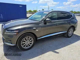 2024 Genesis GV80 z VIN KMUHBDSB8RU202476, wystawiony jako Copart lot #56059255 z przebiegiem 25 784 mil mil oraz Tytuł czysty. Historia ofert i sprzedaży dostępna na DreamBid. Obrazek 1.
