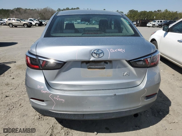 2017 Toyota Yaris iA with VIN 3MYDLBYV5HY192345, listed as a Copart auction lot 48261075 with 173,996 mi miles and Salvage Title. Bid and sale history available at carsss.com. Image 6.