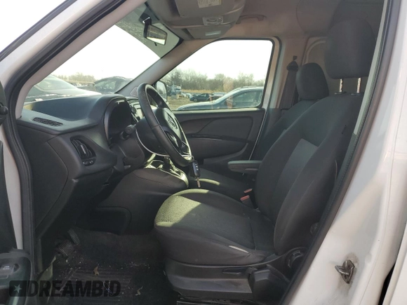 2015 Ram ProMaster City Cargo Tradesman SLT with VIN ZFBERFBT5F6A83975, listed as a Copart auction lot 51431795 with 270,778 mi miles and Salvage Title. Bid and sale history available at carsss.com. Image 7.