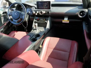 2022 Lexus IS 300 with VIN JTHDA1D27N5119009, listed as a Copart auction lot 54622045 with 9,122 mi miles and Salvage title. Bid and sale history available at DreamBid. Image 8.