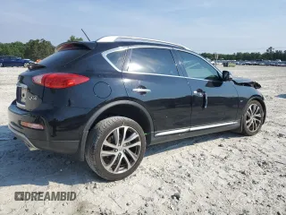 2017 Infiniti QX50 with VIN JN1BJ0RR9HM407460, listed as a Copart auction lot 67269654 with 44,363 mi miles and Salvage Title. Bid and sale history available at carsss.com. Image 3.