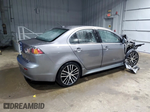 2017 Mitsubishi Lancer ES with VIN JA32V2FW0HU014565, listed as a Copart auction lot 85897594 with 131,714 mi miles and Salvage Title. Bid and sale history available at carsss.com. Image 3.