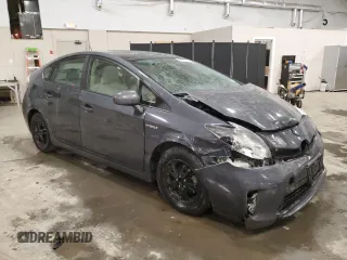 2012 Toyota Prius One with VIN JTDKN3DU8C5449670, listed as a Copart auction lot 46295805 with 165,026 mi miles and Salvage Title. Bid and sale history available at carsss.com. Image 4.