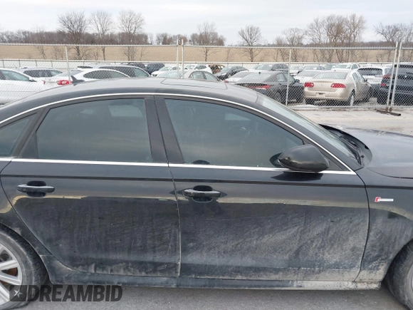 2013 Audi A6 3.0T Prestige with VIN WAUHGAFC3DN061788, listed as a IAAI auction lot 41129245 with 137,575 mi miles. Bid and sale history available at carsss.com. Image 13.