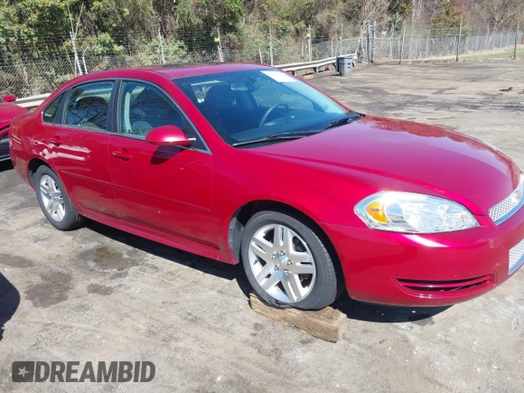 2015 Chevrolet Impala LT with VIN 2G1WB5E30F1134808, listed as a IAAI auction lot 41829030 with 188,573 mi miles and . Bid and sale history available at DreamBid. Image 1.