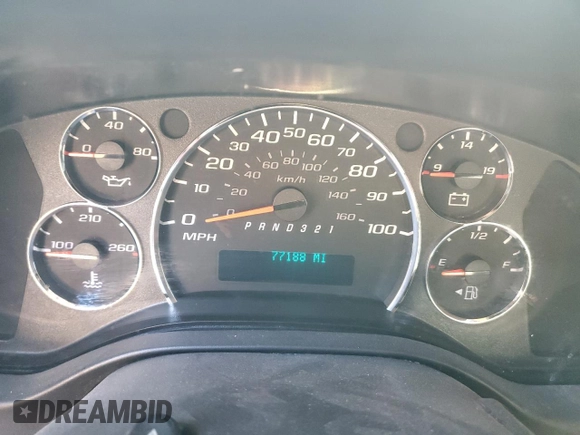 2009 Chevrolet Express Cargo z VIN 1GCFG15X491110333, wystawiony jako Copart lot #88082765 z przebiegiem 77 188 mil mil oraz Szkoda całkowita • Salvage title. Historia ofert i sprzedaży dostępna na DreamBid. Obrazek 9.