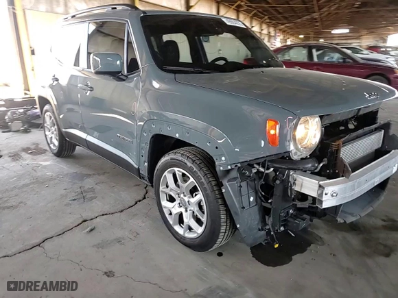 2017 Jeep Renegade Latitude with VIN ZACCJABB1HPG33336, listed as a Copart auction lot 49984035 with 42,874 mi miles and Salvage Title. Bid and sale history available at carsss.com. Image 12.
