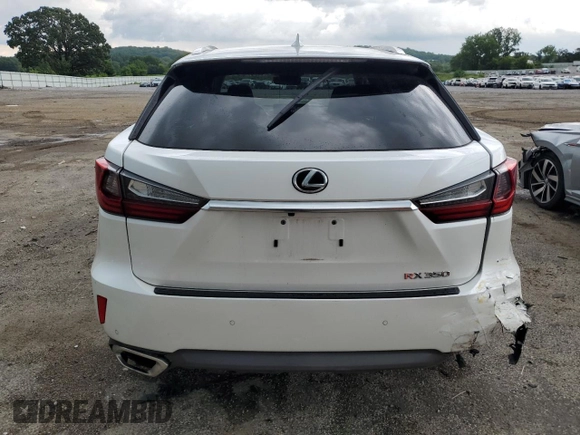 2017 Lexus RX 350 with VIN JTJBZMCA7H2019703, listed as a Copart auction lot 65020015 with 120,771 mi miles and Clean title. Bid and sale history available at DreamBid. Image 6.