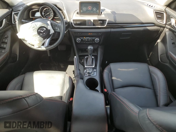 2015 Mazda 3 i Grand Touring with VIN 3MZBM1W78FM137066, listed as a Copart auction lot 54691605 with 83,241 mi miles and Salvage title. Bid and sale history available at DreamBid. Image 8.