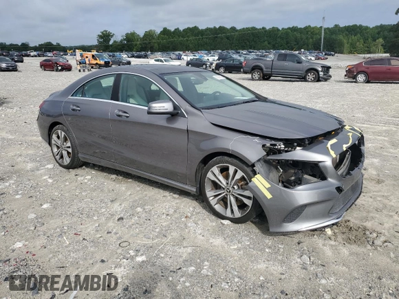 2019 Mercedes-Benz CLA with VIN WDDSJ4GB9KN742686, listed as a Copart auction lot 62292353 with 58,122 mi miles. Bid and sale history available at carsss.com. Image 4.