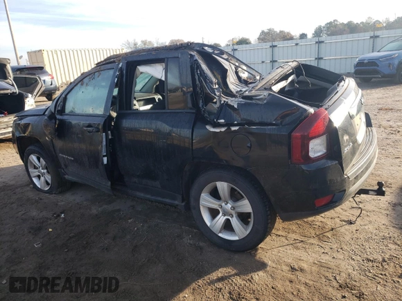 2016 Jeep Compass Sport with VIN 1C4NJDBB5GD550127, listed as a Copart auction lot 42387485 with 119,087 mi miles and Salvage Title. Bid and sale history available at carsss.com. Image 2.