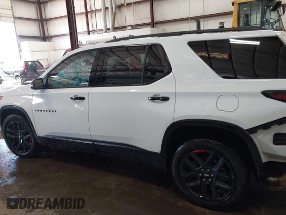 2021 Chevrolet Traverse Premier with VIN 1GNEVKKW0MJ266937, listed as a IAAI auction lot 41378033 with 34,683 mi miles. Bid and sale history available at carsss.com. Image 15.