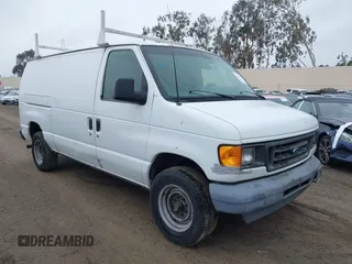 2003 Ford Econoline Cargo with VIN 1FTNE24L73HA28455, listed as a IAAI auction lot 41709698 with 315,395 mi miles. Bid and sale history available at carsss.com. Image 1.