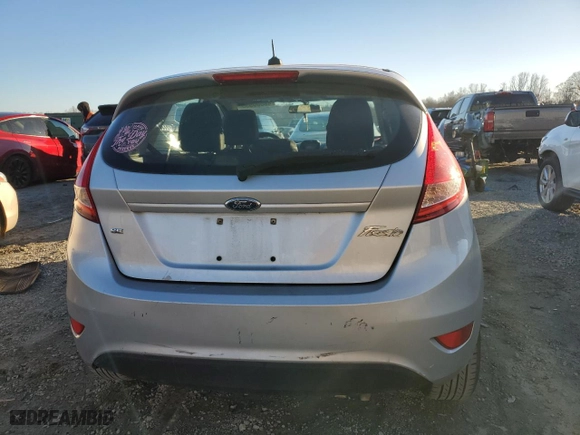 2012 Ford Fiesta SE with VIN 3FADP4EJ3CM194231, listed as a Copart auction lot 48000555 with 142,666 mi miles and Salvage Title. Bid and sale history available at carsss.com. Image 6.