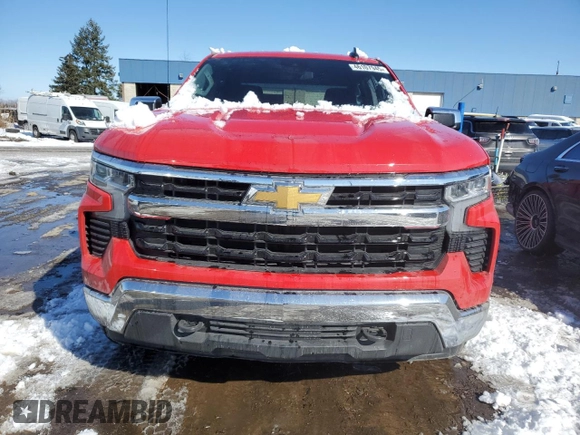 2025 Chevrolet Silverado 1500 LT with VIN 1GCPKKEK1SZ118054, listed as a Copart auction lot 46107945 with 1,957 mi miles and Clean Title. Bid and sale history available at DreamBid. Image 5.