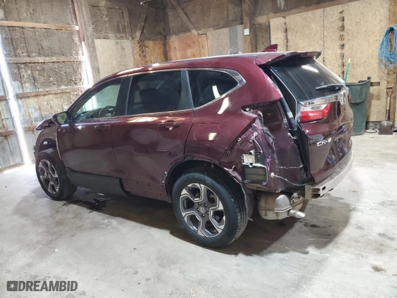 2019 Honda CR-V EX-L with VIN 7FARW2H80KE023296, listed as a Copart auction lot 48061425 with 144,660 mi miles and Salvage Title. Bid and sale history available at carsss.com. Image 2.