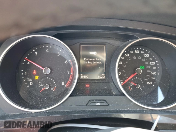 2020 Volkswagen Tiguan SE with VIN 3VV3B7AX8LM121003, listed as a Copart auction lot 44788675 with 39,800 mi miles and Salvage Title. Bid and sale history available at DreamBid. Image 9.