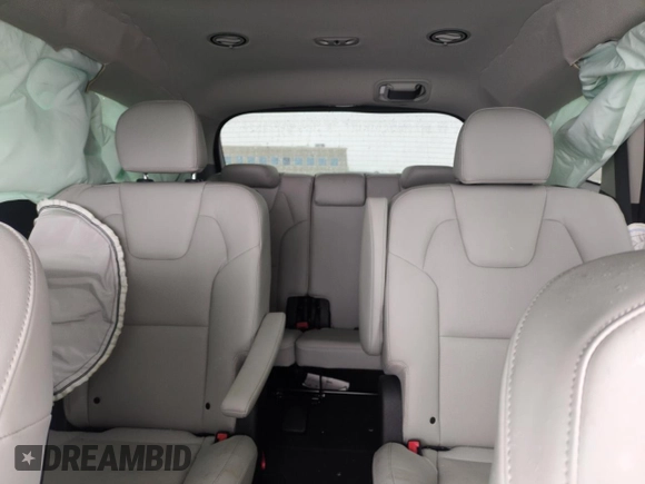 2023 Kia Telluride S with VIN 5XYP6DGCXPG358814, listed as a Copart auction lot 53820505 with 10,329 mi miles and Salvage Title. Bid and sale history available at carsss.com. Image 10.