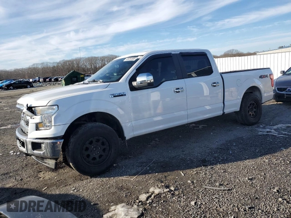 2017 Ford F-150 XL with VIN 1FTFW1EF7HFA18550, listed as a Copart auction lot 45654895 with 94,245 mi miles and Salvage Title. Bid and sale history available at carsss.com. Image 1.
