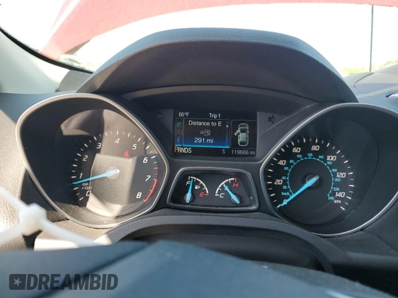 2015 Ford Escape Titanium with VIN 1FMCU0J99FUB10833, listed as a Copart auction lot 52291855 with 119,666 mi miles and Salvage Title. Bid and sale history available at DreamBid. Image 9.