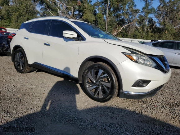 2017 Nissan Murano Platinum with VIN 5N1AZ2MG8HN104212, listed as a Copart auction lot 86015964 with 125,591 mi miles and Salvage Title. Bid and sale history available at carsss.com. Image 4.