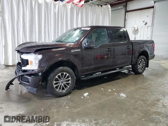 2018 Ford F-150 XL with VIN 1FTEW1EP0JFD65793, listed as a Copart auction lot 45498705 with 86,022 mi miles and Salvage Title. Bid and sale history available at carsss.com. Image 1.