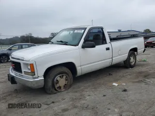 1997 GMC Sierra 1500 SL with VIN 1GTEC14WXVZ551590, listed as a Copart auction lot 79829194 with 222,673 mi miles and Clean Title. Bid and sale history available at DreamBid. Image 1.