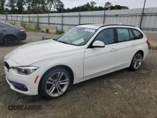 2017 BMW 3 Series 330i xDrive with VIN WBA8K3C54HK678592, listed as a Copart auction lot 66294144 with 103,894 mi miles and Salvage Title. Bid and sale history available at carsss.com. Image 1.
